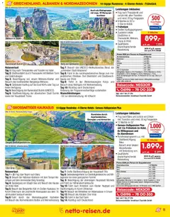 Netto Reisen Prospekt 	 ab 30.10.2025 gültig | Seite: 11 | Produkte: Bibliothek, Uhr