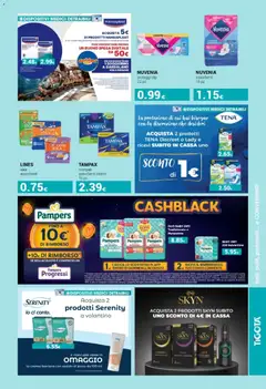 Anteprima del volantino Volantino Tigotà	 valido a partire dal 01.11.2025 | Pagina: 15 | Prodotti: Crema, Proteggi slip, Slip, Pampers
