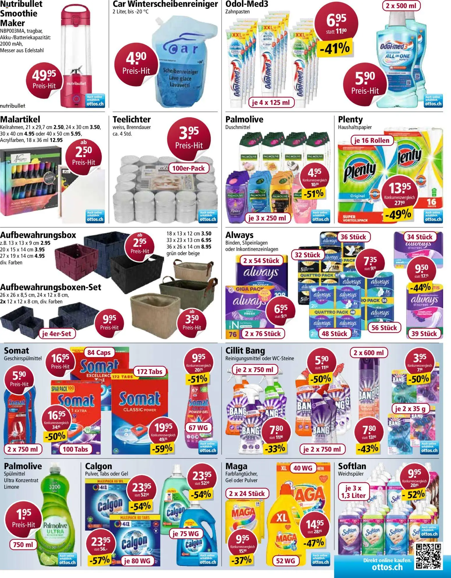 Otto's Aktionen – gültig ab 26.11.2025 | Seite: 3 | Produkte: Pulver, Glace, Weichspüler, Geschirrspülmittel