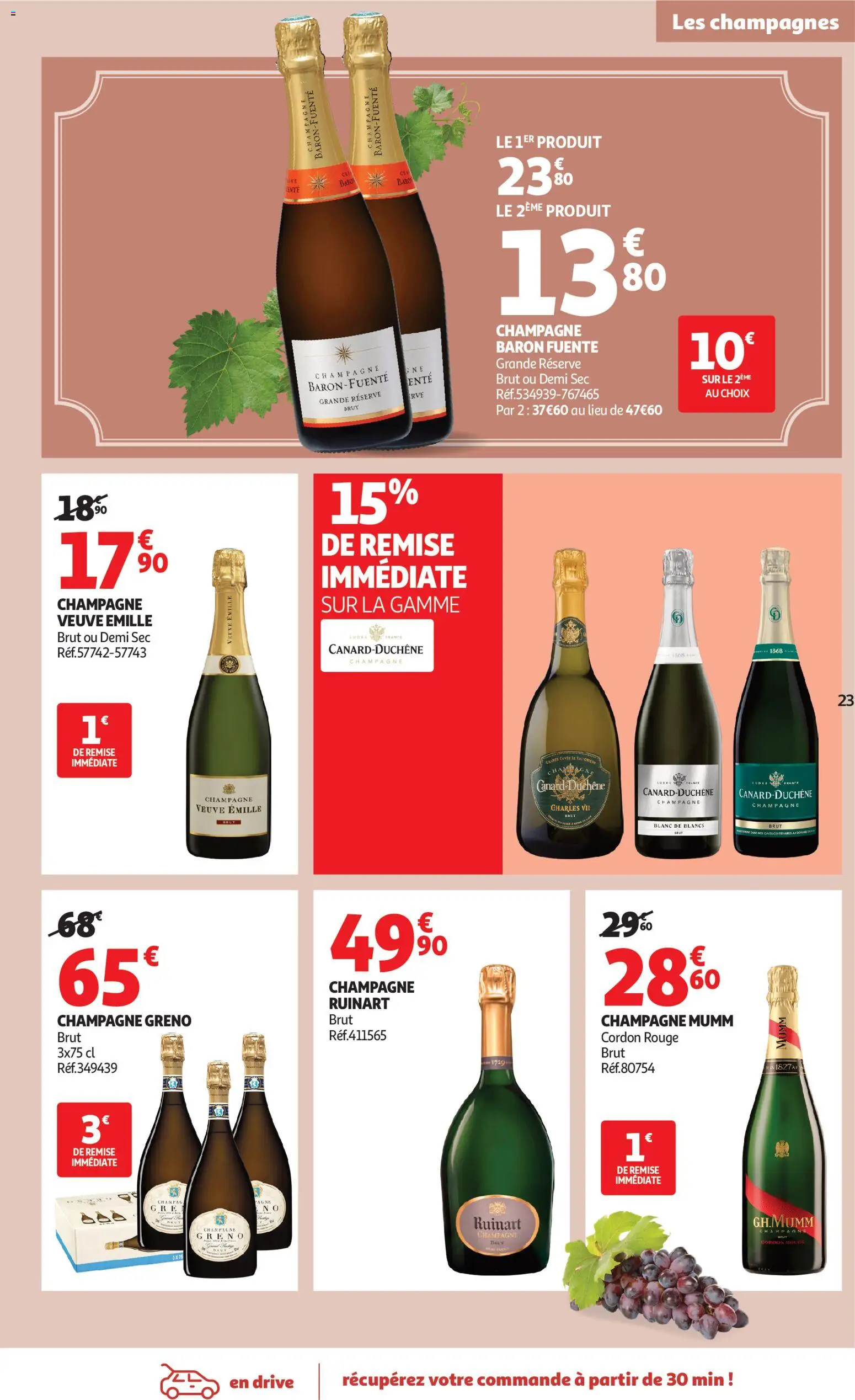 {H1} | Page: 23 | Produits: Champagne, Champagne greno