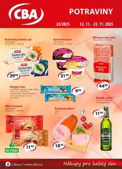 Náhled letáku CBA leták od 12.11.2025