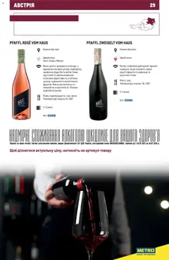 Metro акції дійснийкції з 03.07.2023 | Сторінка: 29 | Товари: Майка, Вино, Фрукти, Аромат