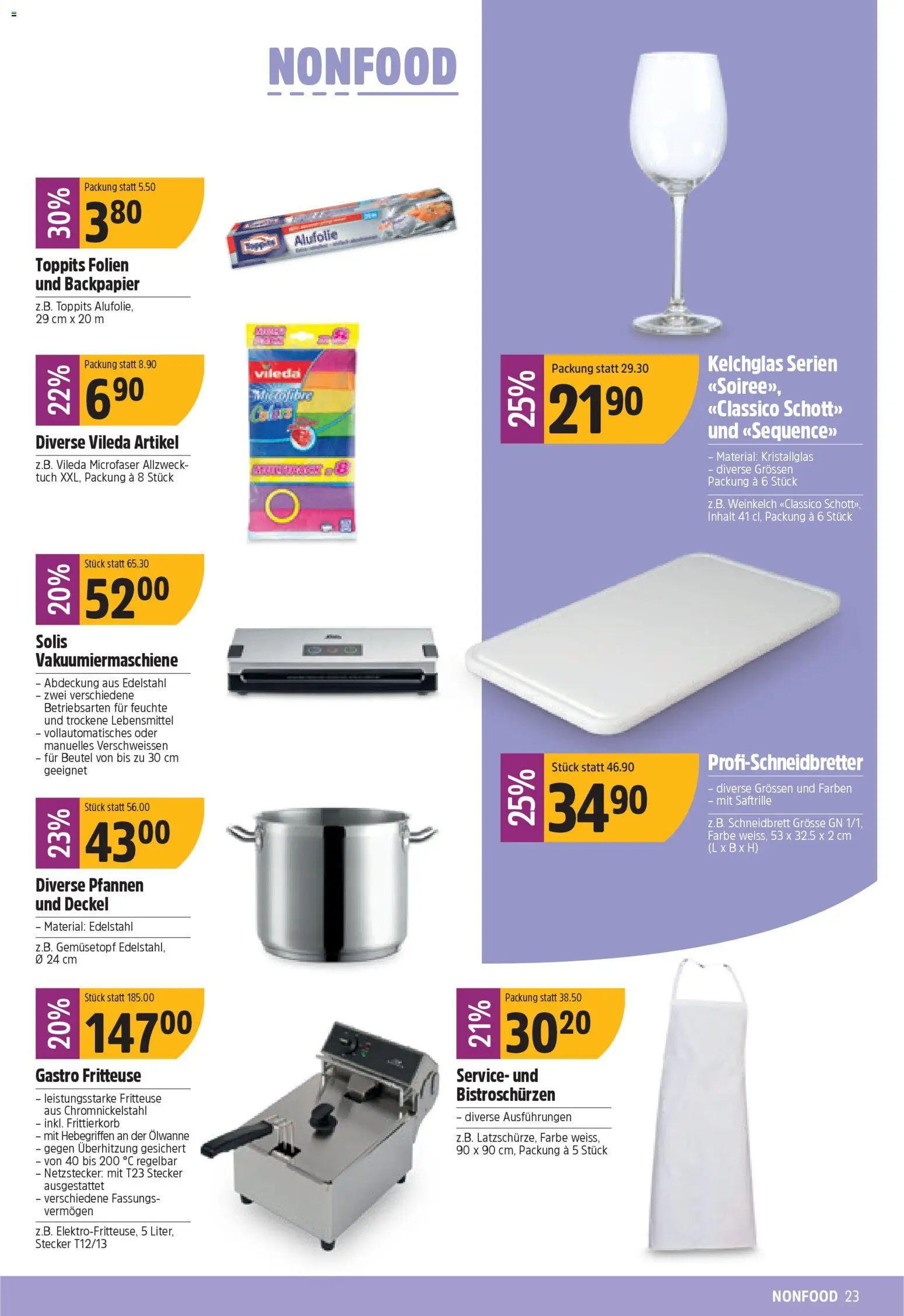 TopCC Aktionen – gültig ab 02.02.2026 | Seite: 23 | Produkte: Fritteuse