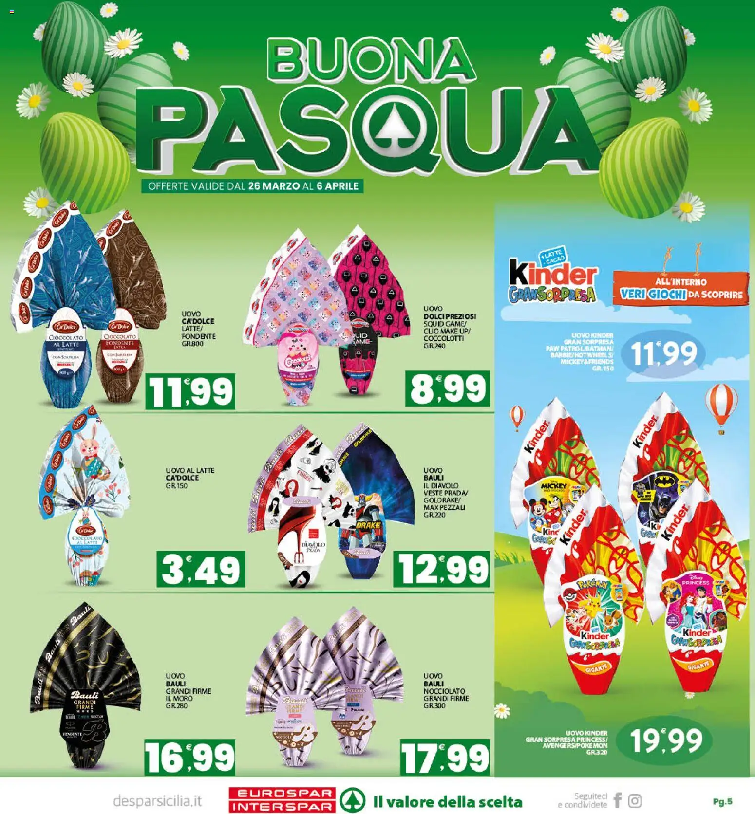 Volantino Interspar del 26.03.2026 | Pagina: 5