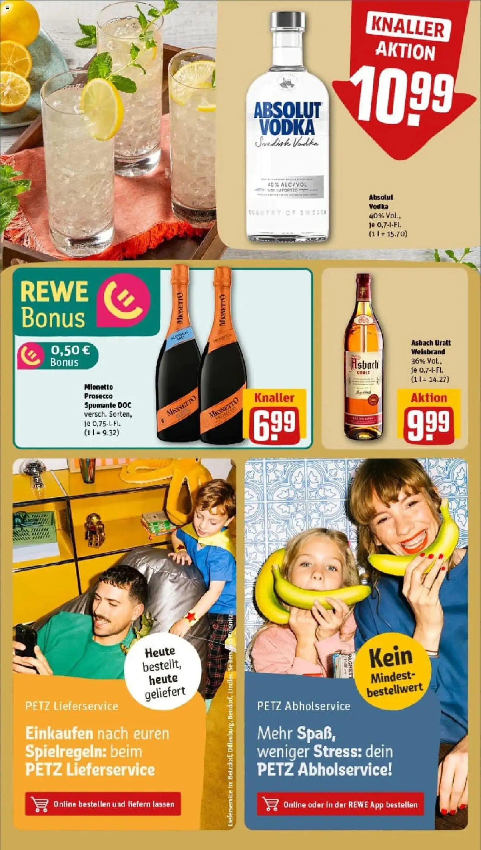 Rewe prospekt Neunkirchen	 – gültig ab 26.01.2026 | Seite: 26 | Produkte: Prosecco, Vodka, Asbach