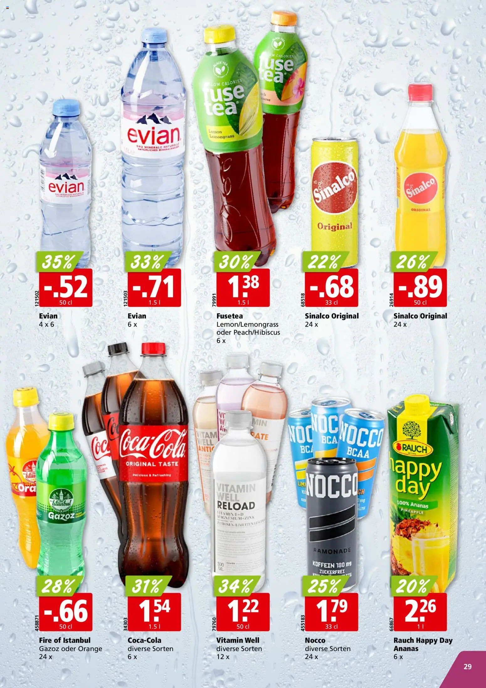 Aligro aktionen Chavannes, Matran, Genf, Sitten – gültig ab 09.03.2026 | Seite: 29 | Produkte: Mineralwasser, Ananas