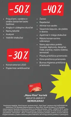 Rimi leidinys │galioja nuo 15.07.2025 | Puslapis: 3 | Prekių: Akiniai nuo saulės, Drabužiai, Akiniai