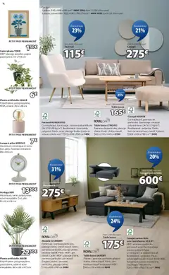  | Page: 6 | Produits: Plante artificielle, Canapé convertible, Table basse, Table