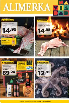 Vista previa Alimerka folleto Asturias válido desde el 01.12.2025