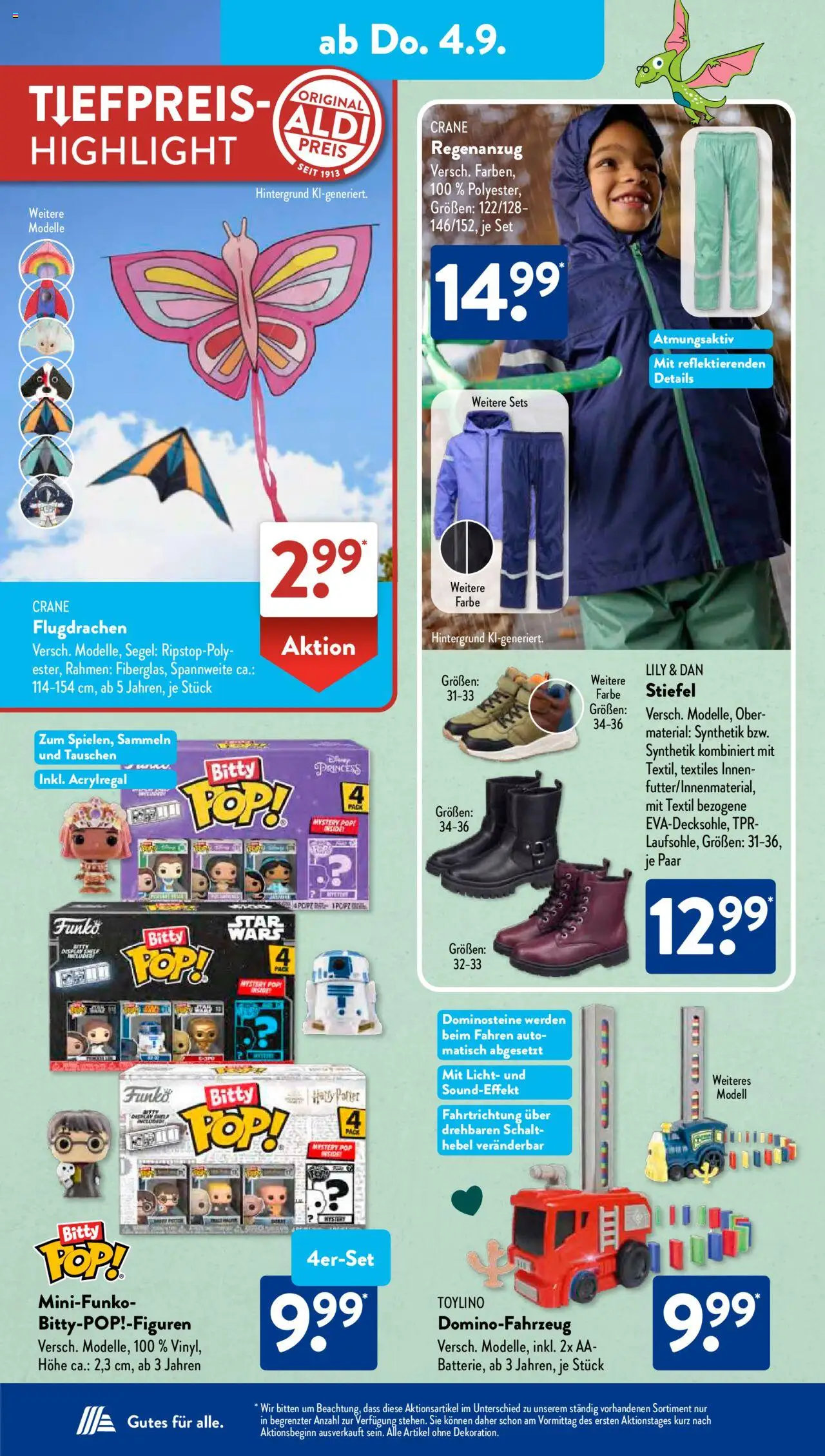 Aldi Süd Prospekt 	 - gültig ab dem 01.09.2025 | Seite: 10 | Produkte: Stiefel