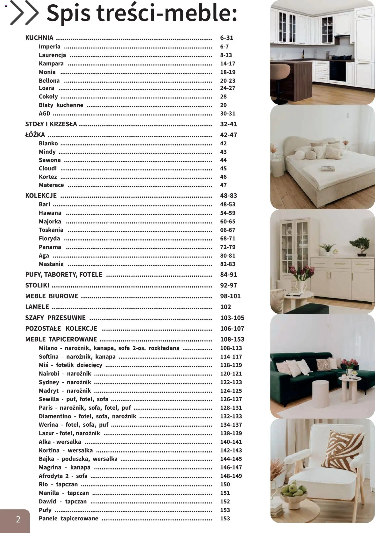 Bodzio Katalog od 01.01.2026 | Strona: 2 | Produkty: Sofa, Kanapa
