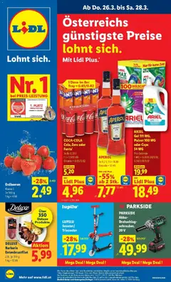 Lidl Flugblatt - Jenbach, Eferding, Dornbirn ab 26.03.2026 gültig