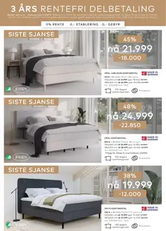 Forhåndsvisning av Skeidar kundeavis gyldig fra 06.03.2026 | Side: 15 | Produkter: Overmadrass, Lys