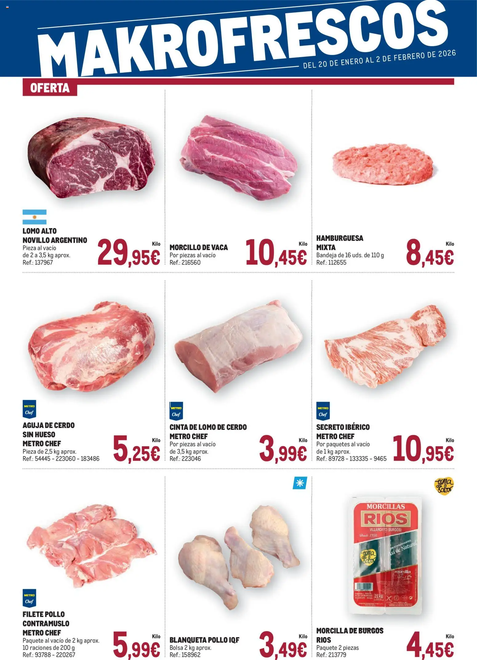 Makro - Fresco Andalucía 2 │ válido desde el 20.01.2026 | Página: 1 | Productos: Cerdo, Bolsa, Σοκολατούχο γάλα, Bandeja