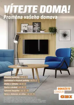 Náhled letáku OBI leták - Vítejte doma od 15.09.2025