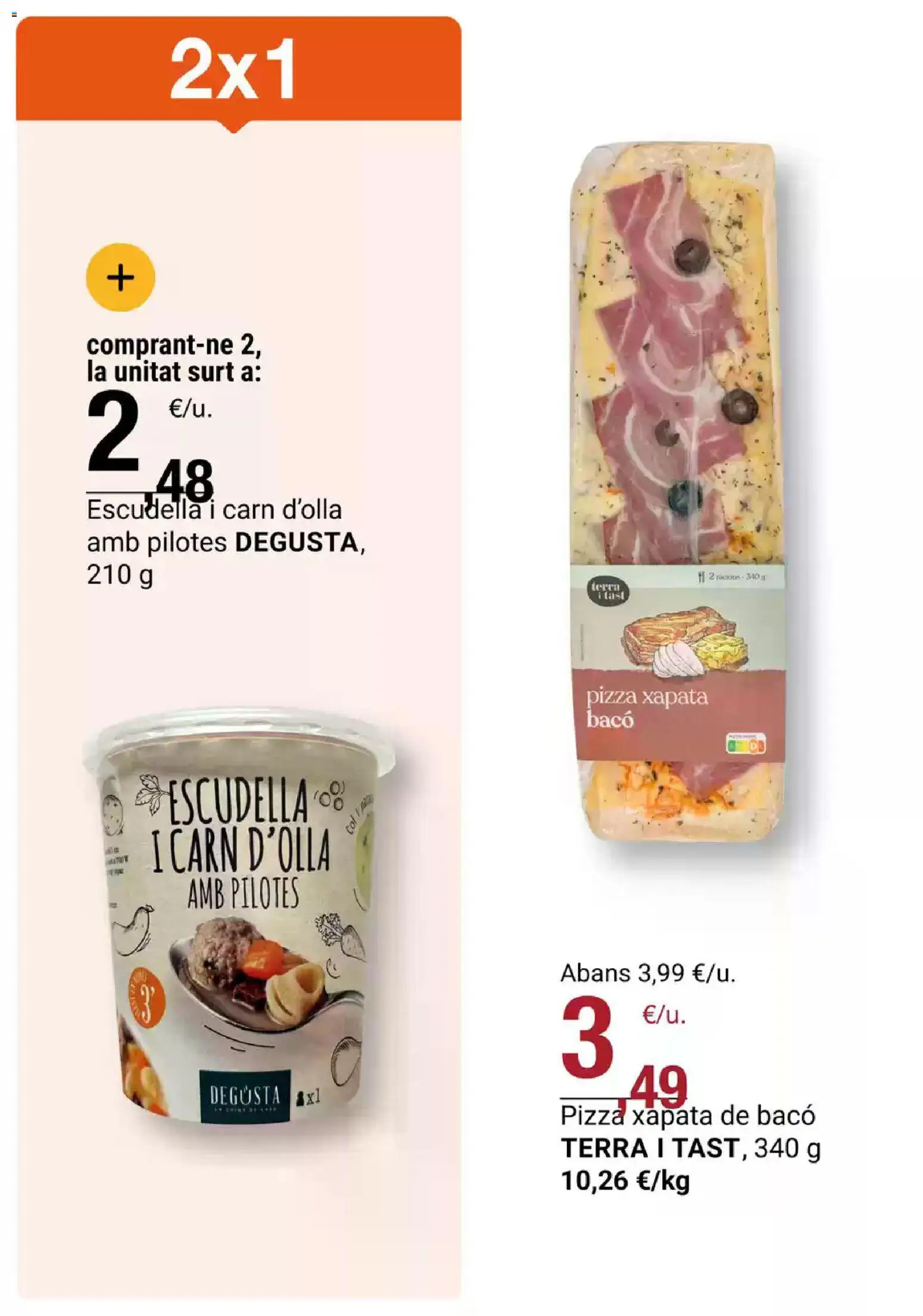 Bonpreu folleto │ válido desde el 21.10.2025 | Página: 61 | Productos: Σφουγγαρίστρα, Pizza