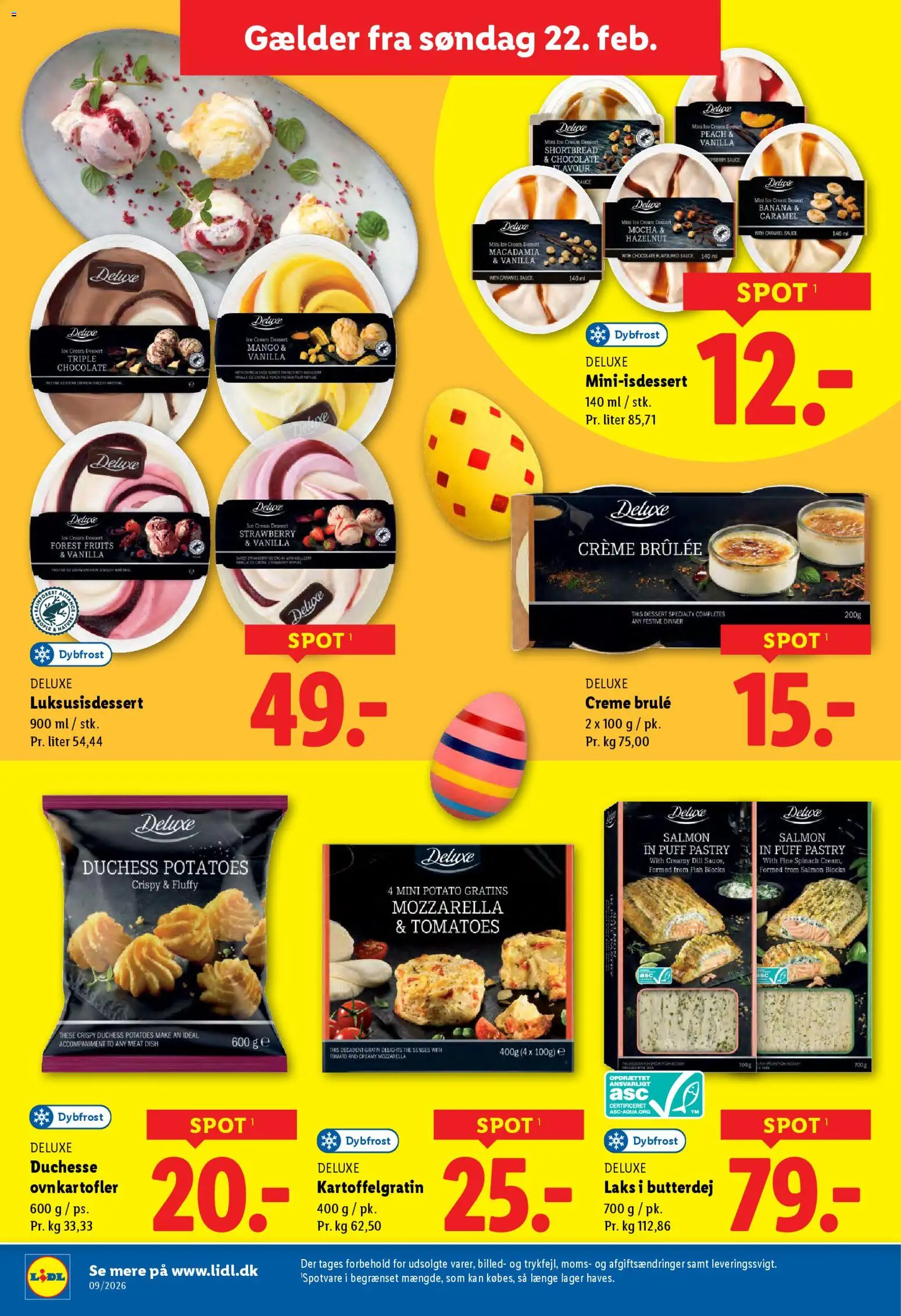 Lidl tilbudsavis – gyldig fra 22.02.2026 | Side: 11 | Produkter: Mango, Butterdej, Creme, Søm