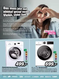 RED ZAC Flugblatt ab 29.12.2025 gültig | Seite: 2 | Produkte: Wasser, Jeans, Waschmaschine