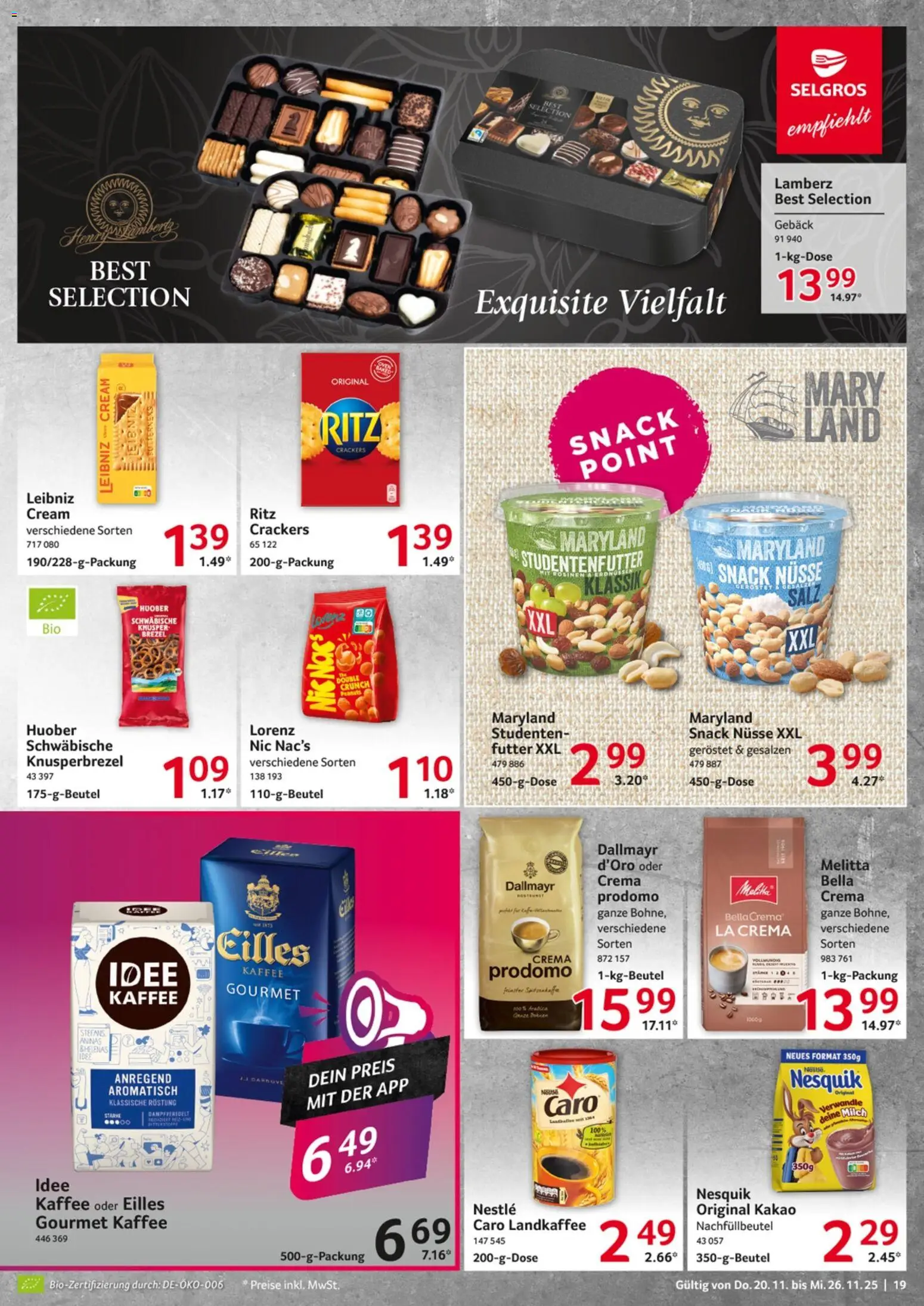 Selgros - Black Friday – gültig ab 20.11.2025 | Seite: 19 | Produkte: Nesquik, Idee kaffee, Kaffee, Dallmayr