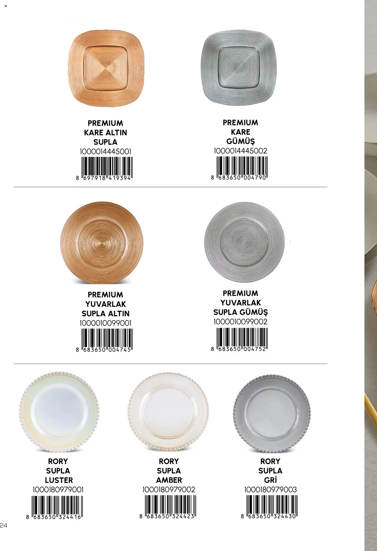 Karaca Home Katalog Dekoratif - İlkbahar / Yaz 2026 - 01.03.2026 tarihinden itibaren geçerlidir | Sayfa: 24