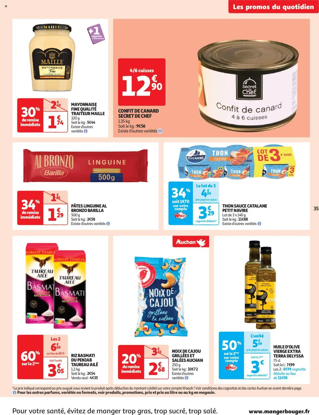  | Page: 35 | Produits: Huile d'olive vierge, Riz basmati, Huile, Riz