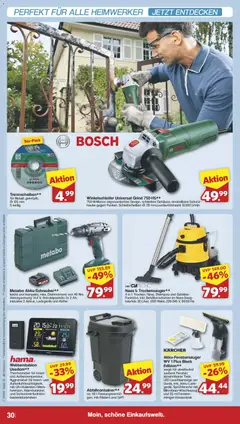 Famila Nordwest Prospekt 	 ab 19.01.2026 gültig | Seite: 30 | Produkte: Wetterstation, Bosch, Akkuschrauber, Koffer