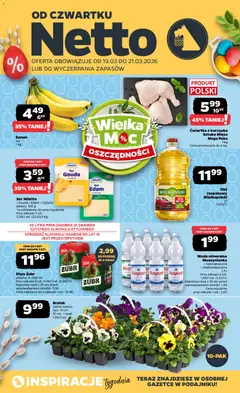 Pogląd oferty "Netto gazetka od czwartku spożywcza" - ważna od 19.03.2026