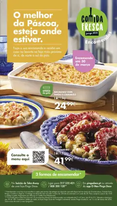Pré-visualização BACALHAU COM NATAS E CAMARÃO, Bacalhau com natas e camarão, 6 doses, 1,5kg válido de 10.03.2026 | Página: 13