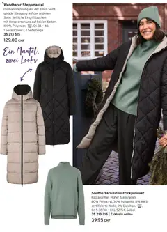 Tchibo Aktionen Freude ab 12.11.2025 gültig | Seite: 6 | Produkte: Steppmantel