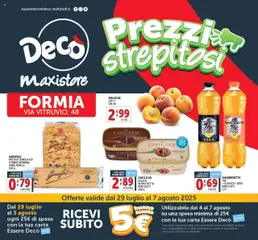 Anteprima del volantino Decò MaxiStore - Formia catalogo valido a partire dal 29.07.2025