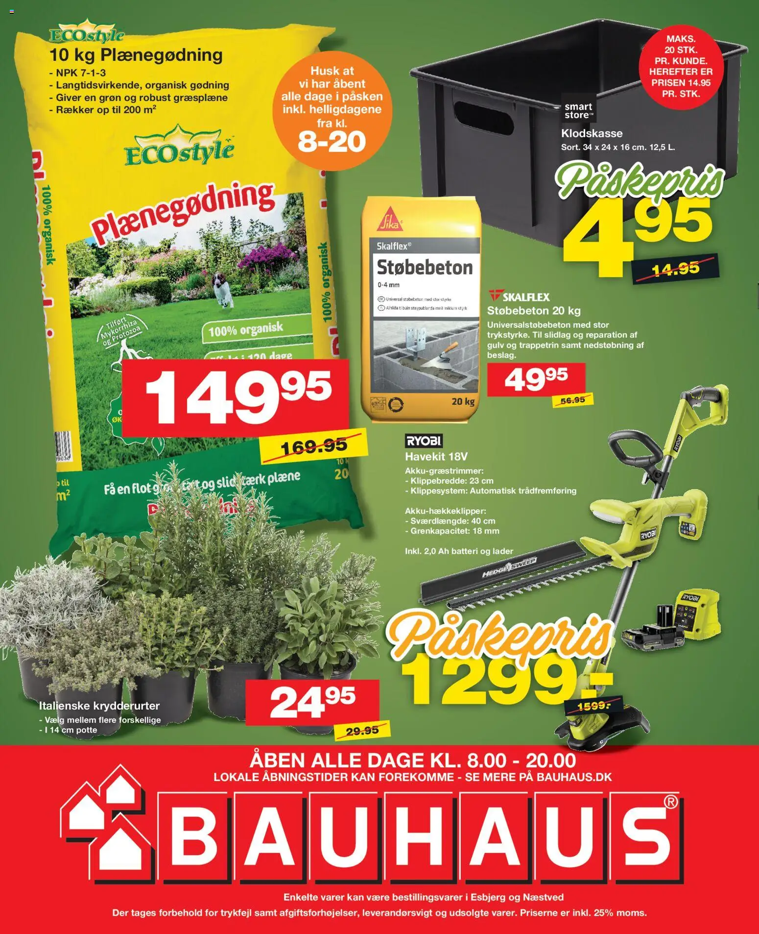 Bauhaus tilbudsavis – gyldig fra 27.03.2026 | Side: 24 | Produkter: Batteri