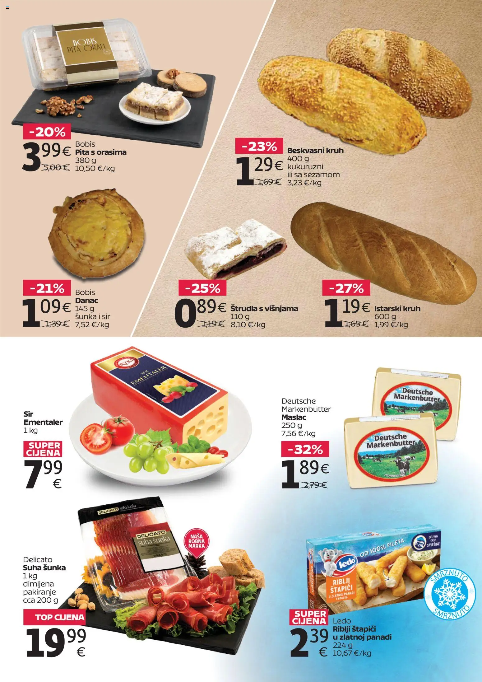 Tommy katalog | vrijedi od 04.12.2025 | Stranica: 3 | Proizvodi: Sir, Kruh, Ledo, Štapići