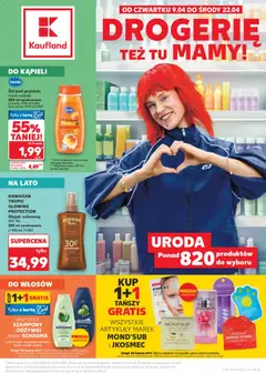 Náhled letáku Kaufland Polsko leták - Drogerię od 09.04.2026