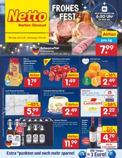 Netto Marken-Discount prospekt Metten	 ab 22.12.2025 gültig