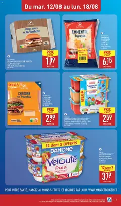  | Page: 11 | Produits: Abricot, Emmental, Fromage, Yaourt