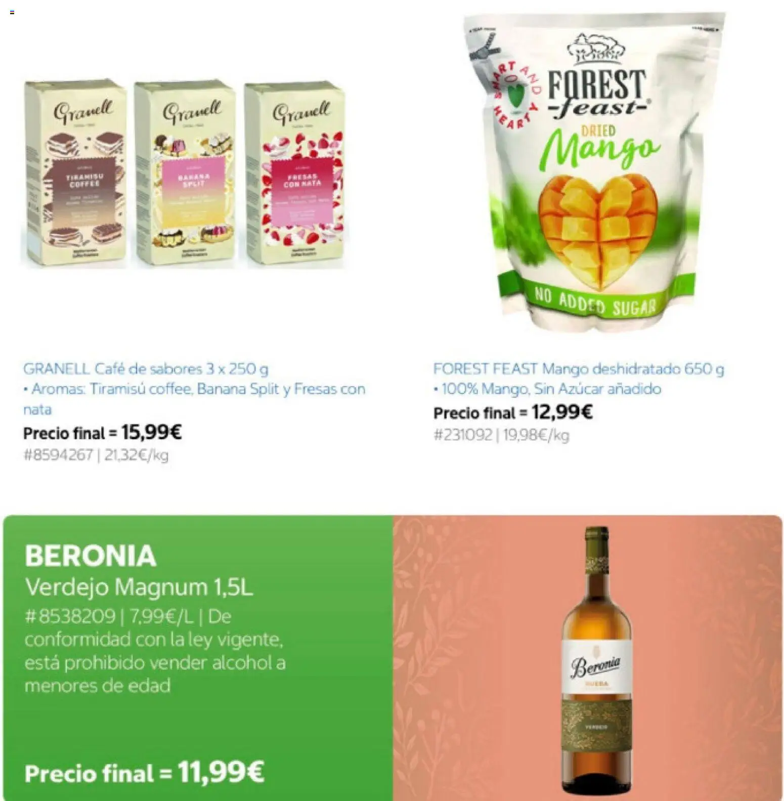 Costco catálogo │ válido desde el 24.04.2026 | Página: 16 | Productos: Café, Fresas, Ρούτερ