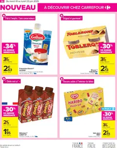  | Page: 32 | Produits: Toblerone, Mousse, Chocolat, Ricotta
