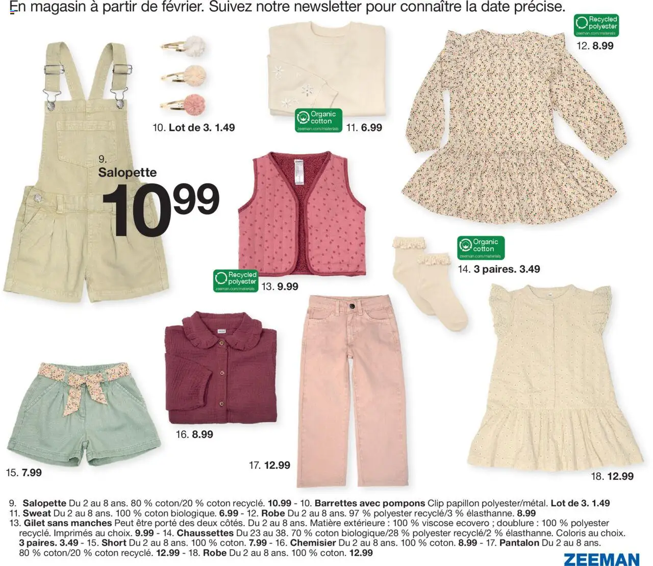  | Page: 31 | Produits: Robe, Coton, Chemisier, Barrettes