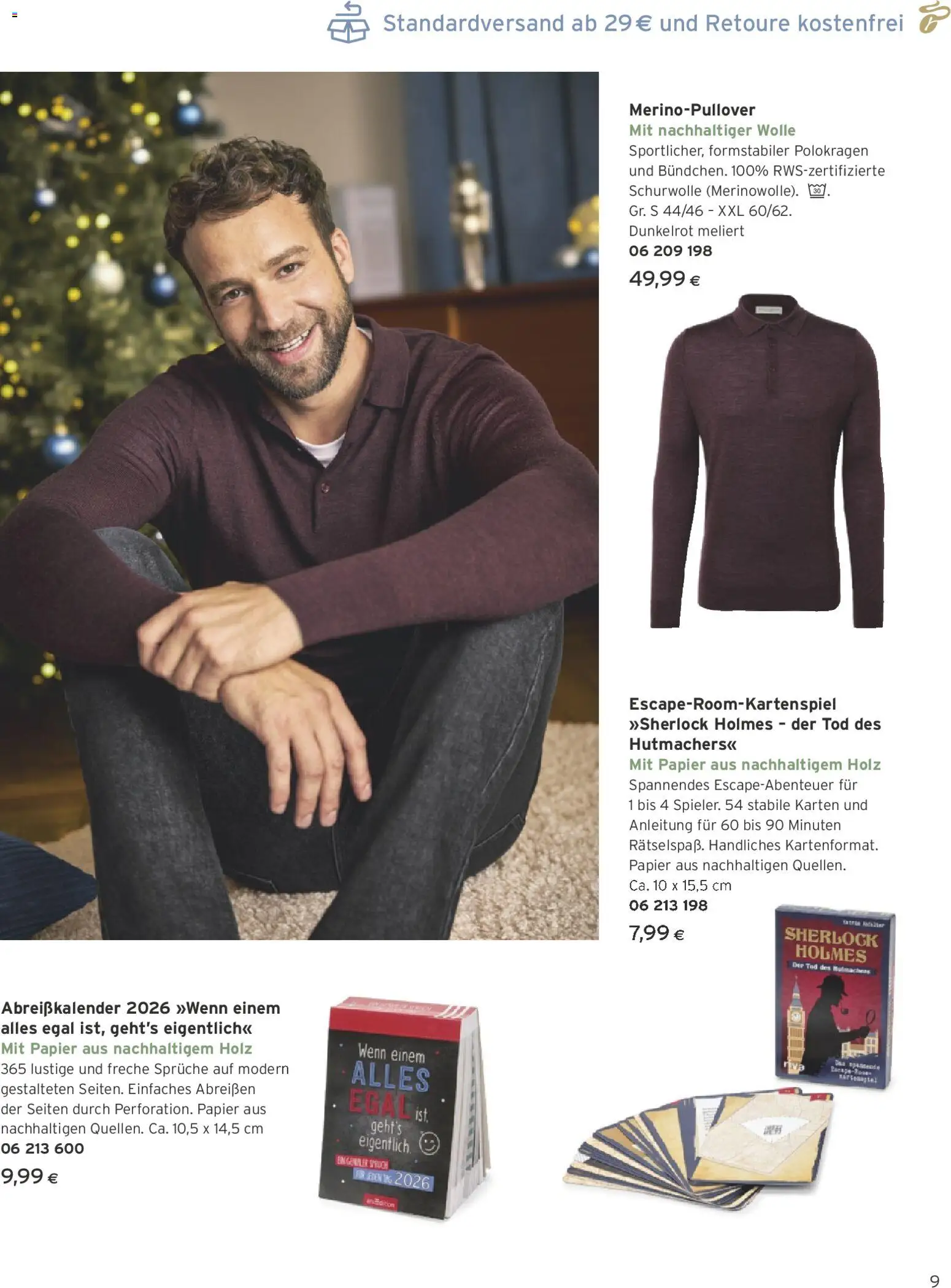 Tchibo Eduscho Tchibo Katalog: Advent 2025 gültig ab 13.11.2025 | Seite: 9