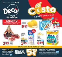Anteprima del volantino Decò MaxiStore - Salerno catalogo valido a partire dal 18.07.2025