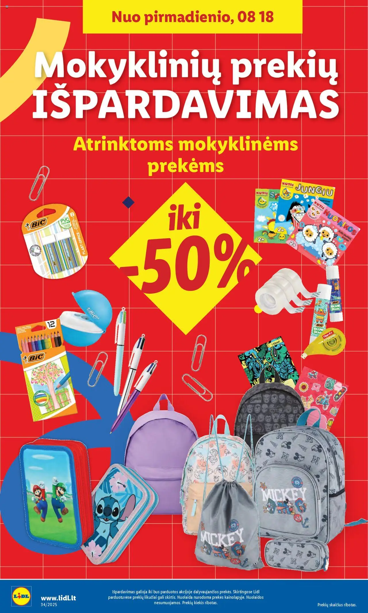 LIDL - Leidinys - Ne maisto prekių pasiūlymai│galioja nuo 18.08.2025 | Puslapis: 22