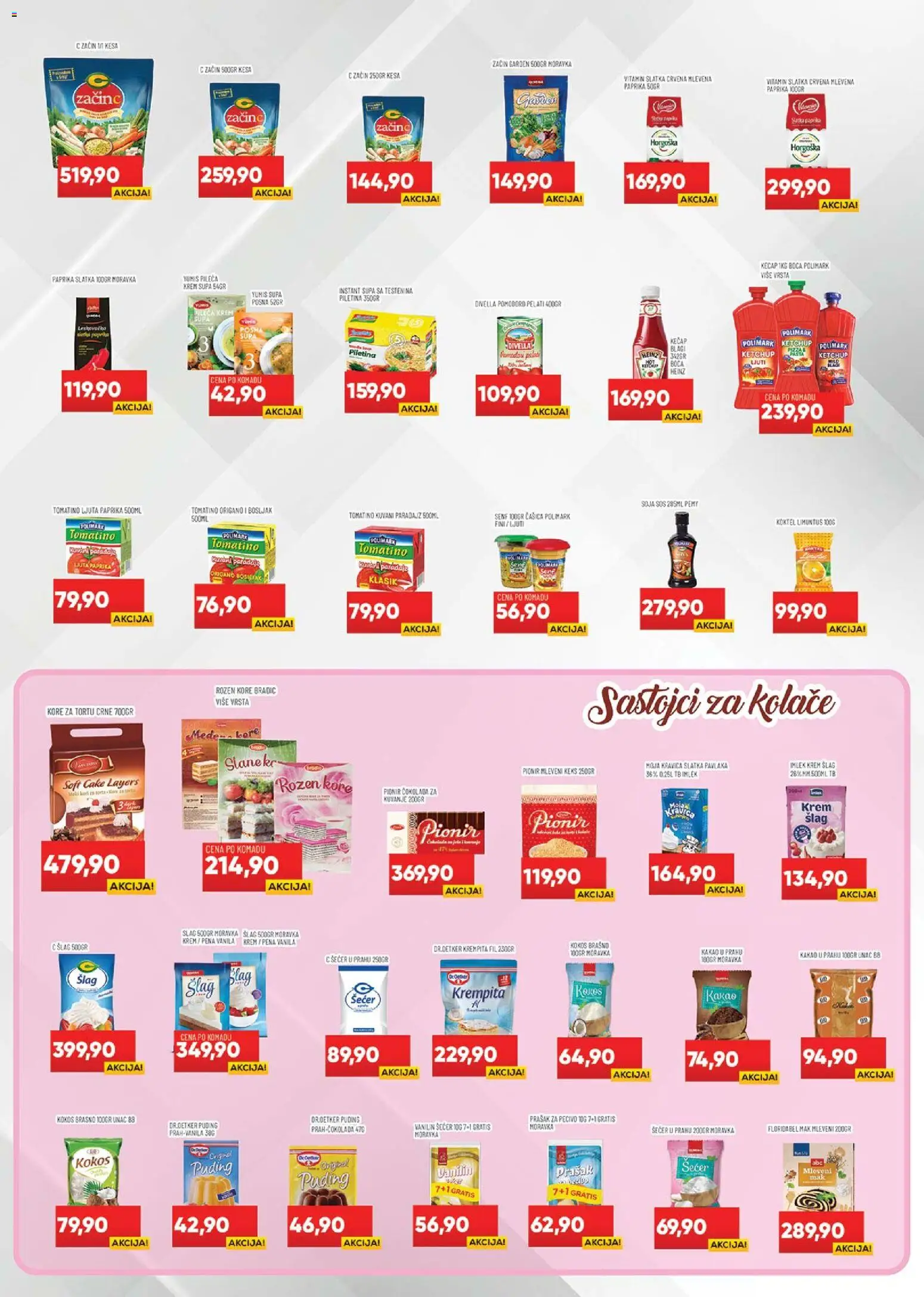 Medius katalog - važi od 24.03.2026 | Strana: 17 | Proizvode: Šlag, Puding, Pecivo, Piletina