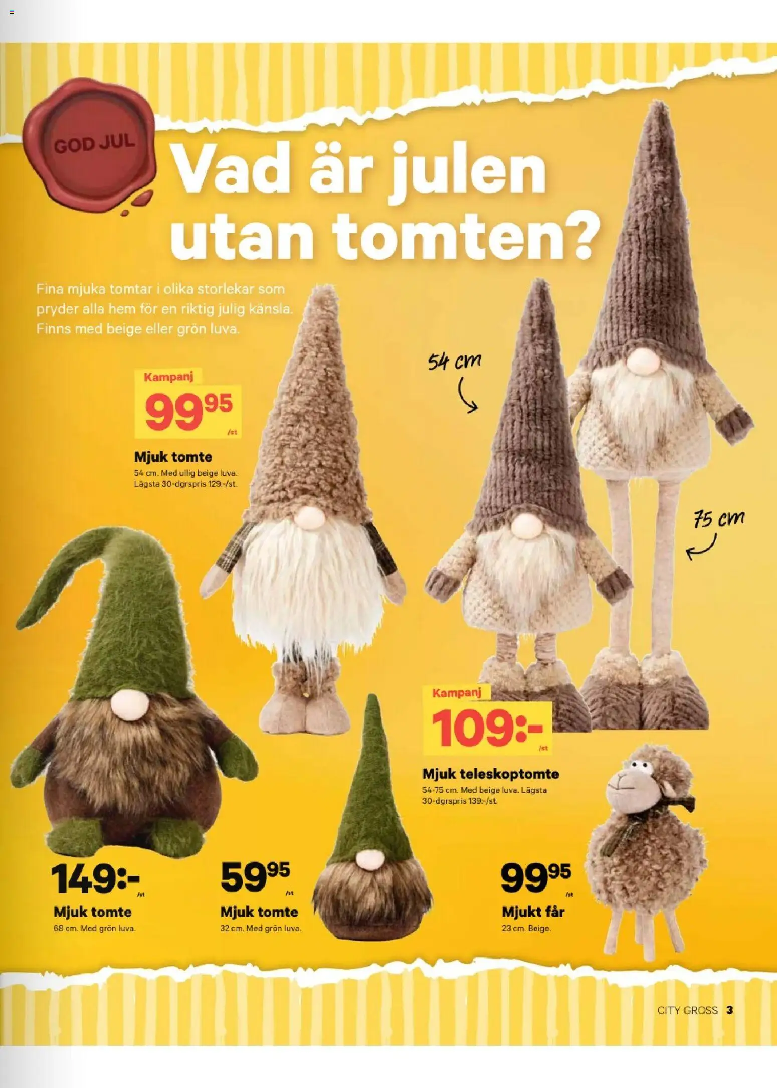 City Gross reklamblad aktuell från 22.12.2025 | Sida: 11