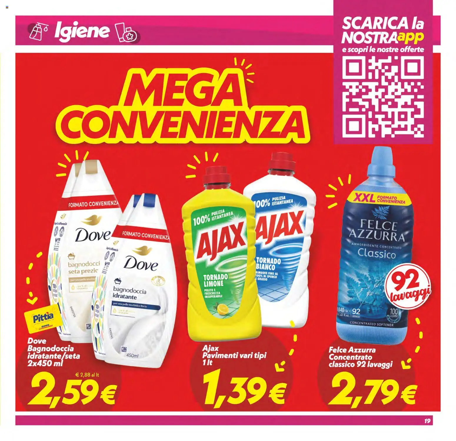 Volantino SuperConveniente del 23.01.2026 | Pagina: 19 | Prodotti: Ammorbidente, Limone