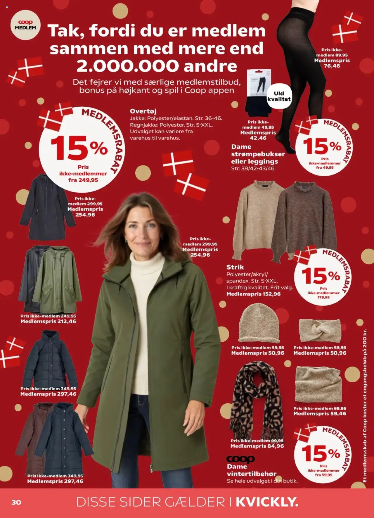 Kvickly tilbudsavis – gyldig fra 17.10.2025 | Side: 34 | Produkter: Jakke, Leggings, Strømpebukser, Spil