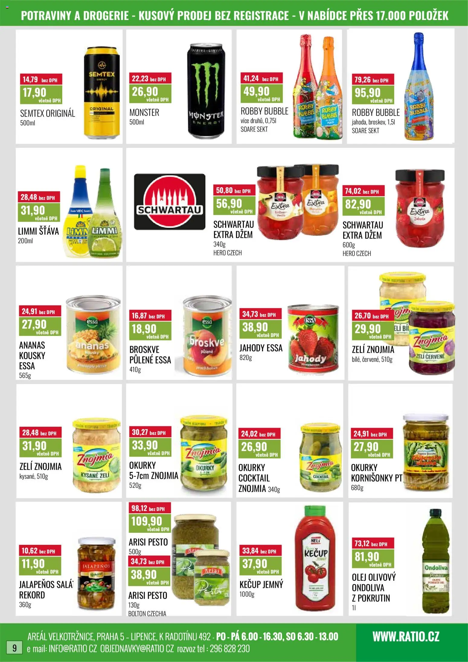 Ratio leták od 01.03.2026 | Strana: 9 | Produkty: Jahody, Kečup, Sekt, Kysané zelí