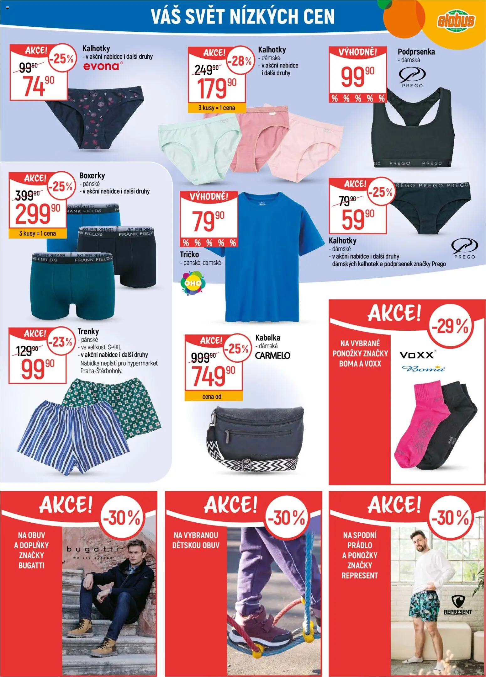 Globus leták - Chomutov od 12.11.2025 | Strana: 39 | Produkty: Kalhotky, Ponožky, Bugatti, Boxerky