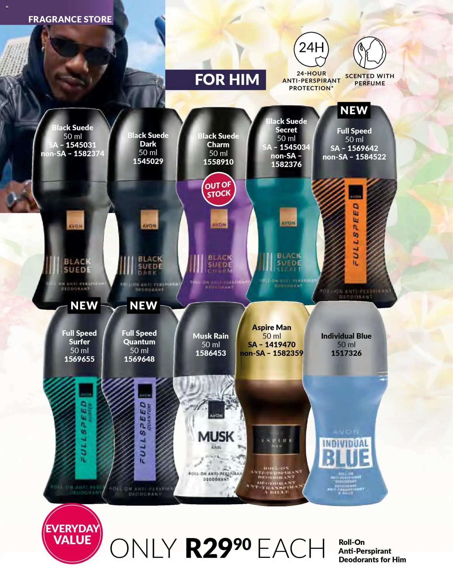 New Avon catalogue – valid from 01.12.2025 | Page: 98 | Products: Perfume, Fragrance, Stock, Deodorant