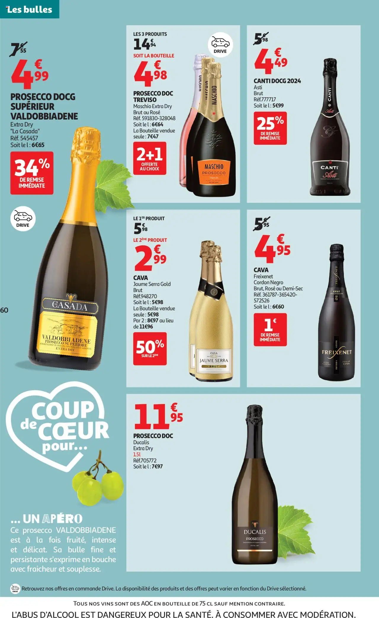 {H1} | Page: 60 | Produits: Prosecco, Freixenet