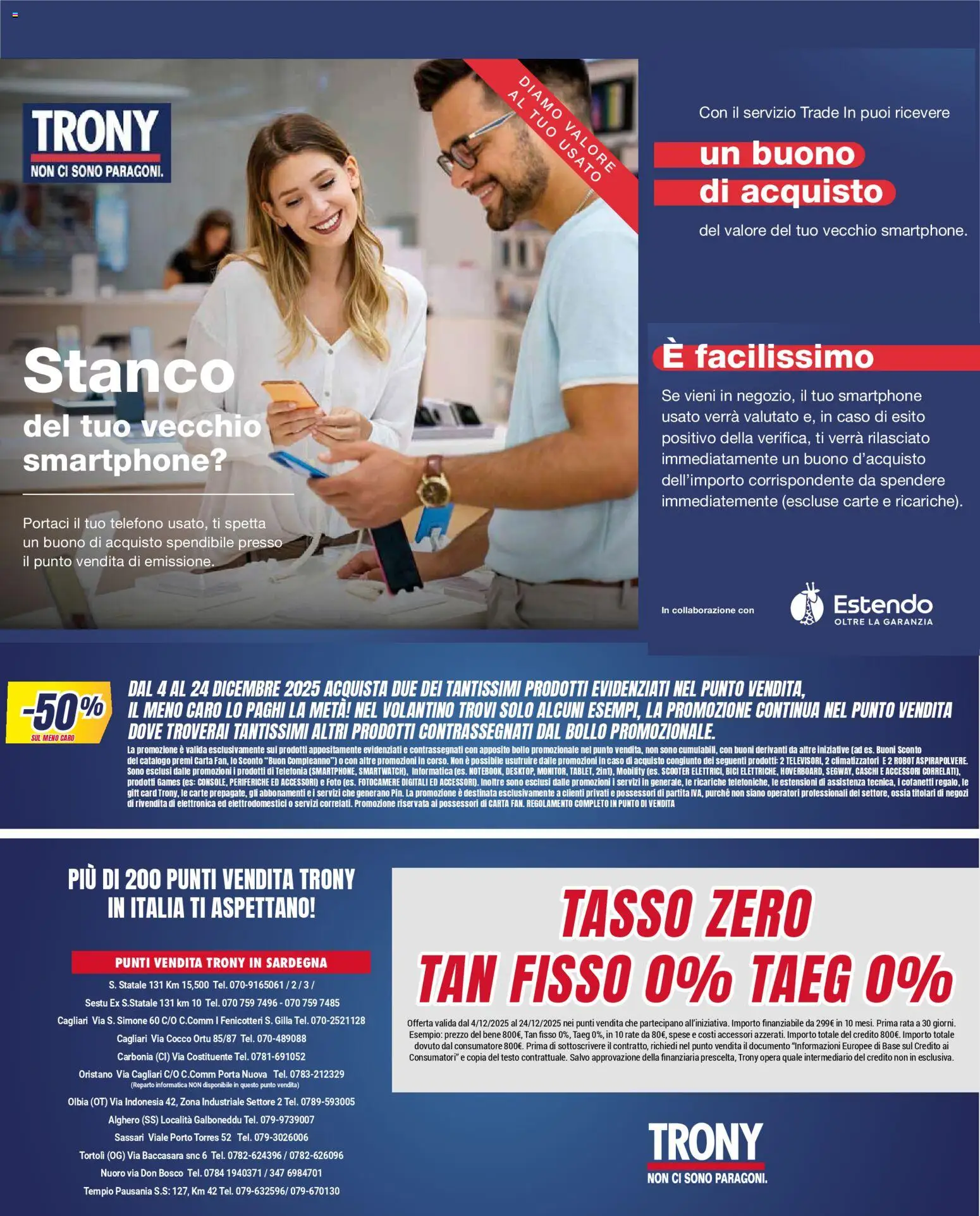 Volantino Trony del 04.12.2025 | Pagina: 42 | Prodotti: Telefono, Smartphone, Cocco, Robot